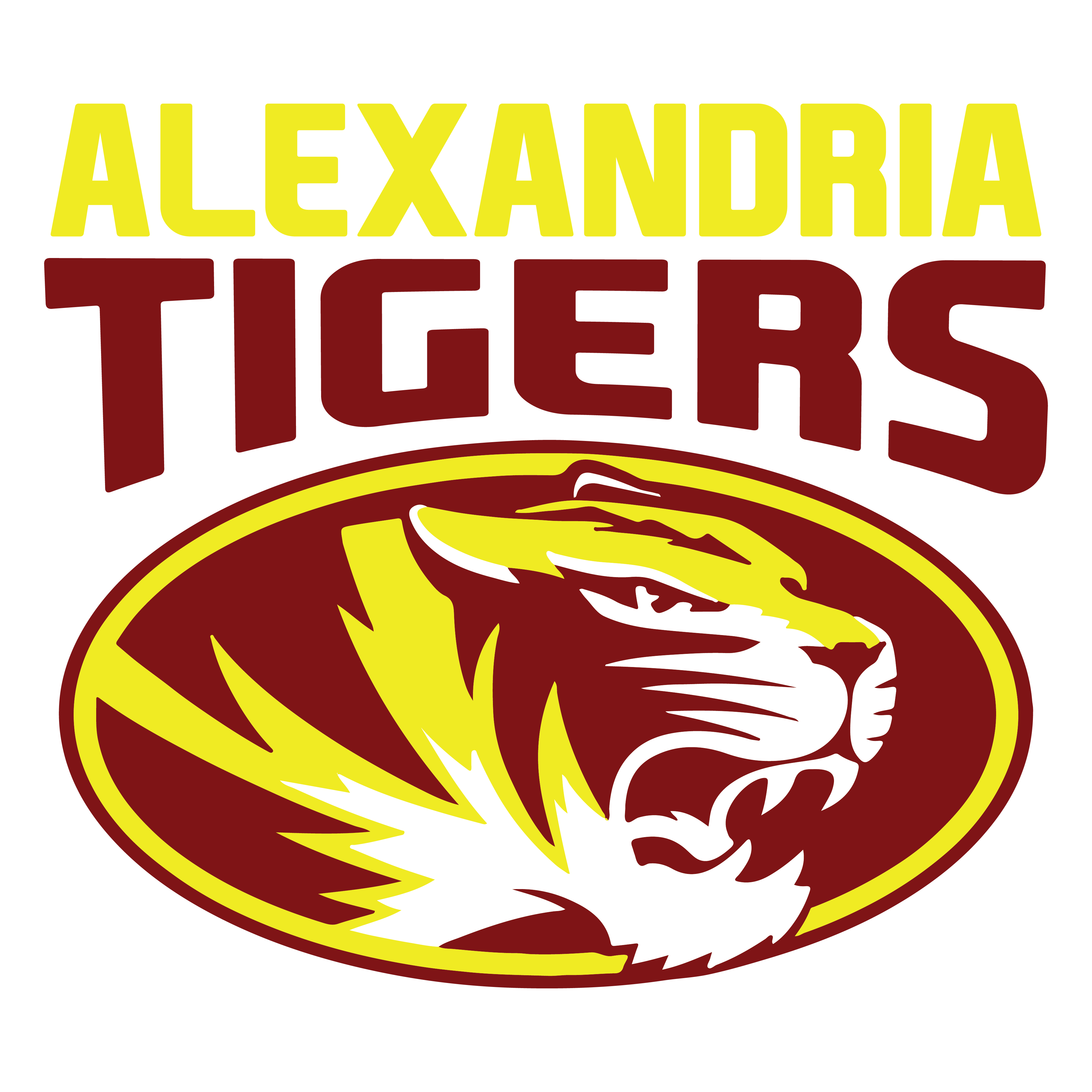 Alexandria Tigers Wrestling Sticker