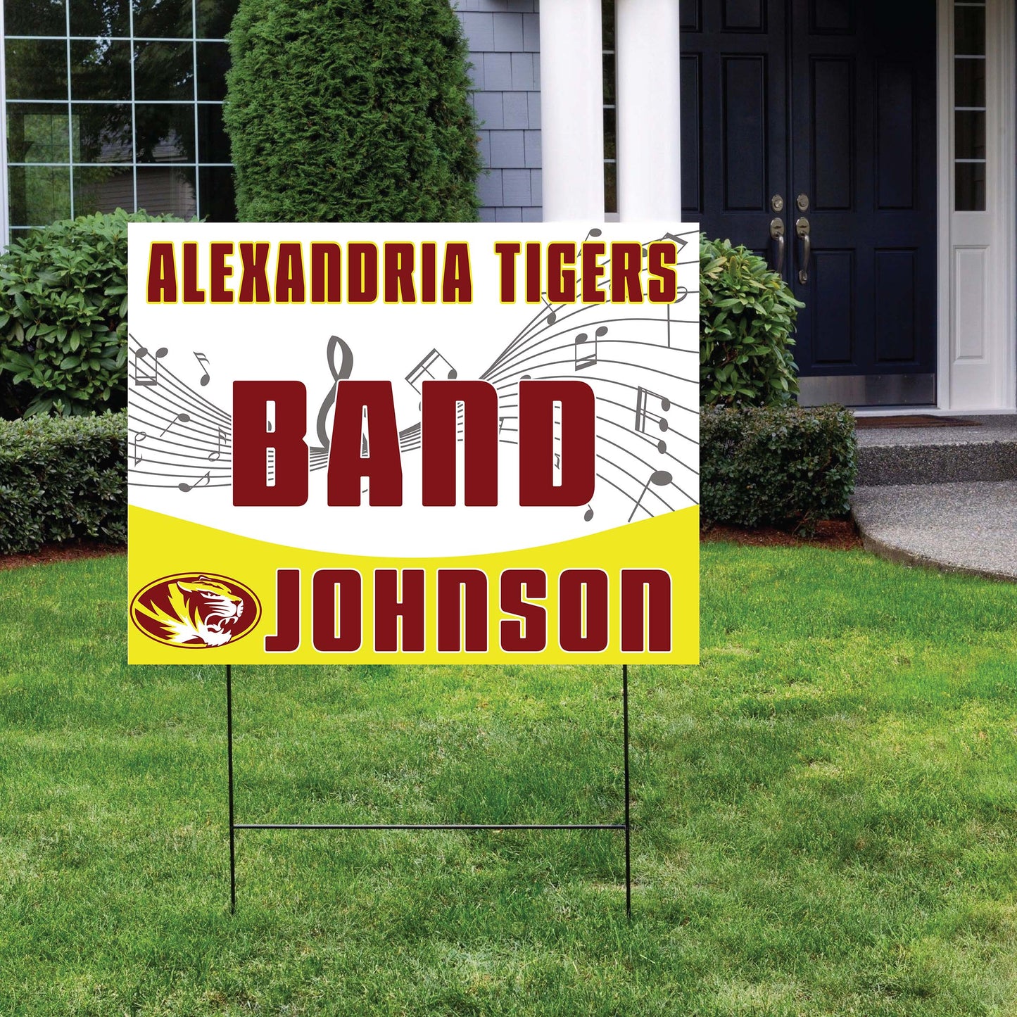 Yard Sign - Alexandria Tigers Band