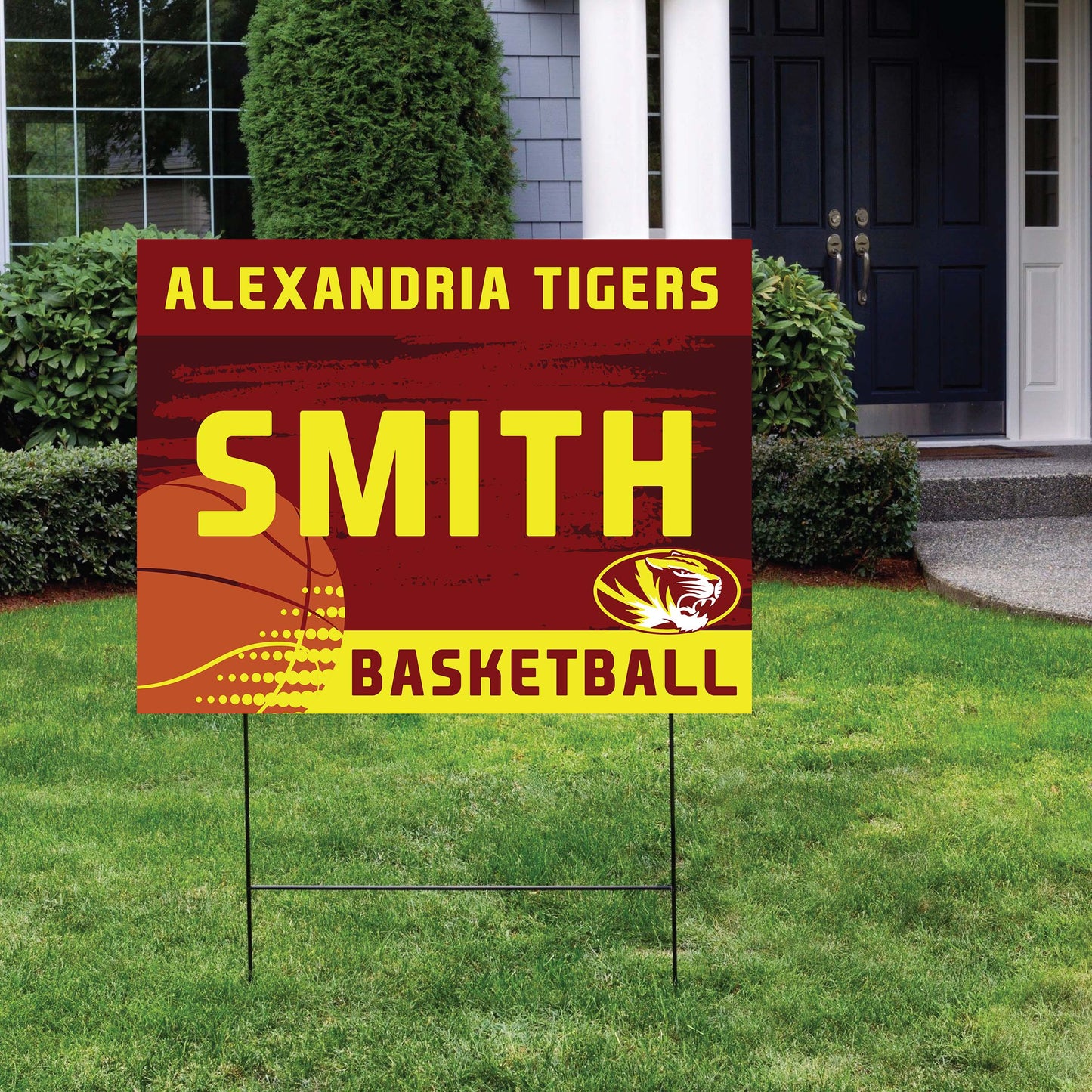 Yard Sign - Alexandria Tigers Basketball