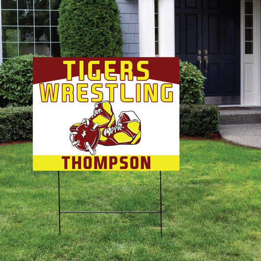 Yard Sign - Alexandria Tigers Wrestling