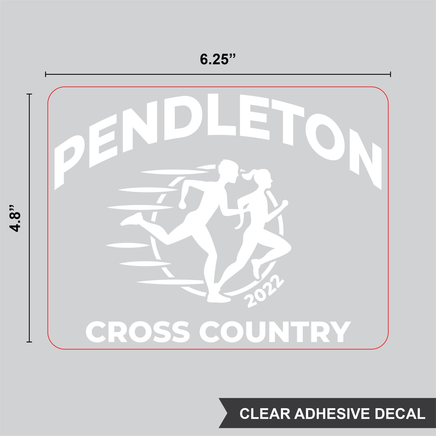 Pendleton XC Sticker