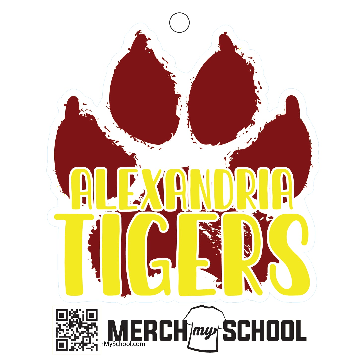 Alexandria Tigers Sticker